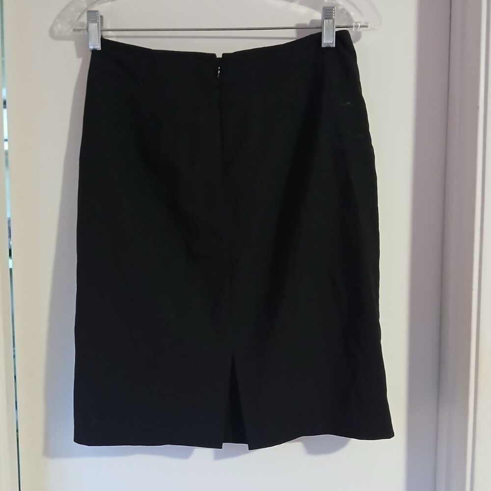Banana Republic Factoty Women's Black Pencil Skirt SZ2 GUC - Picture 5 of 7